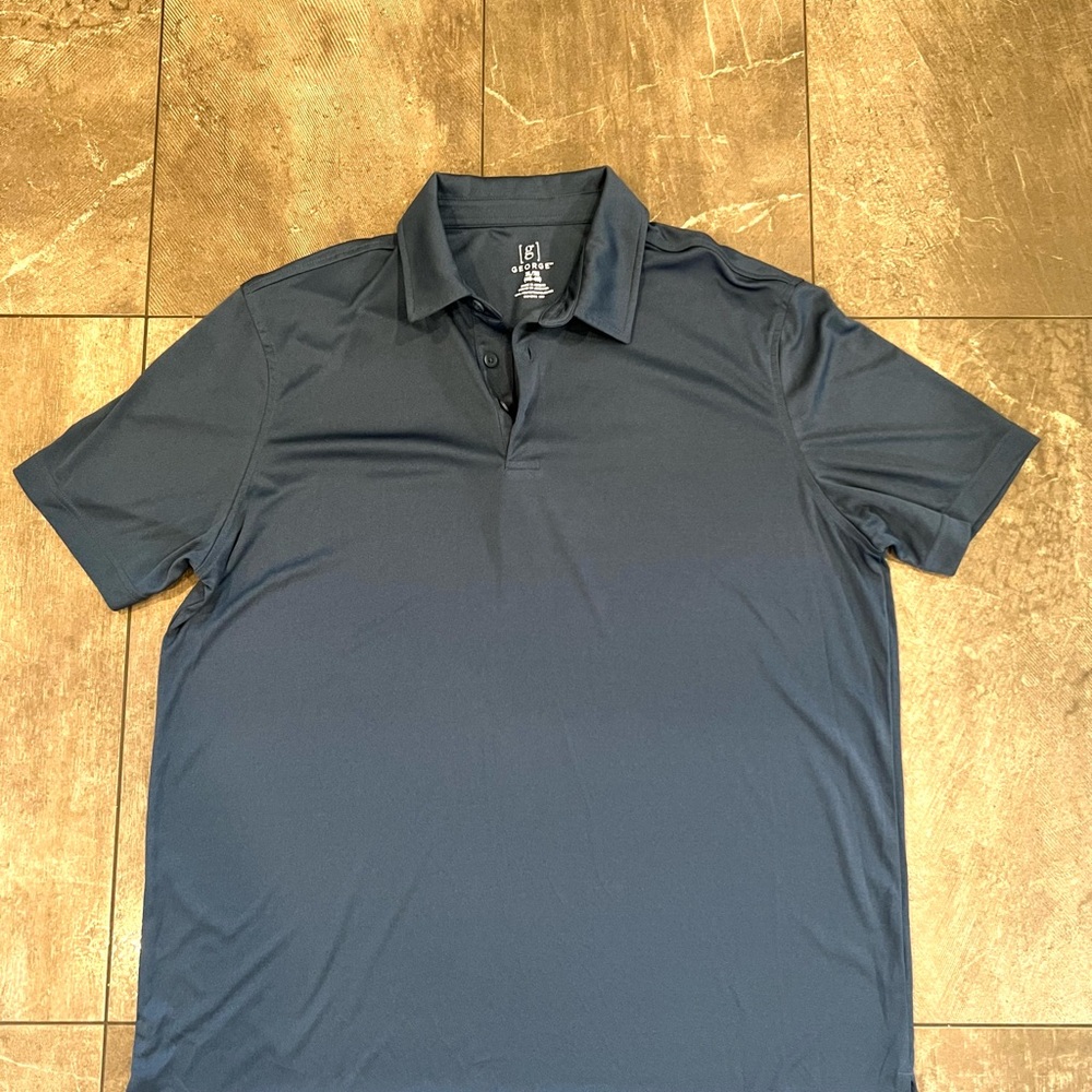 George Men's Navy Polo Shirt size xl/xg